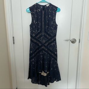Lover the label Australia Navy Lace Dress (US6)